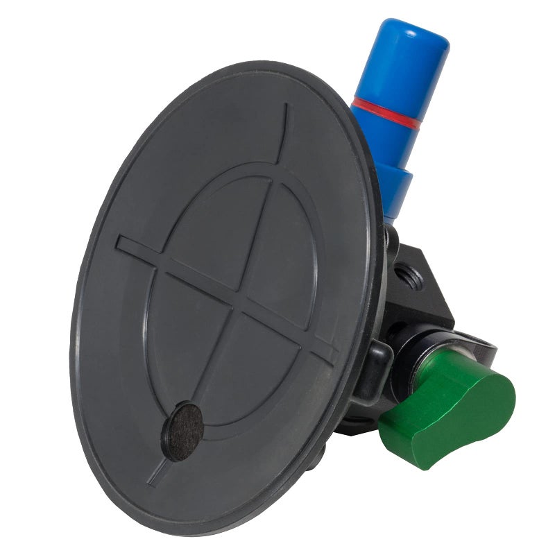 9.Solutions Suction Cup, Unique Cheese Block, 3/8" Rod Clamps on Any Side, 9.VB5105, Duty Power-Grip Industrial Suction Plate for car Mount - Image 2